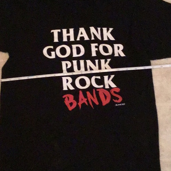 Thank God For Punk Rock Bands Shirt 